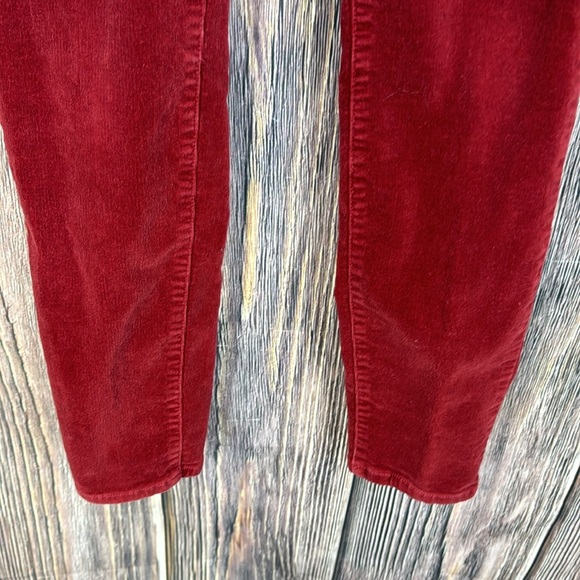 KUT Cranberry Colored Corduroy Pants- 6P - Picture 4 of 16